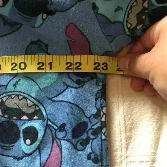 disneyland disney Lilo Stitch Sweater Pullover Zip Youth XXL 19 - Picture 6 of 6